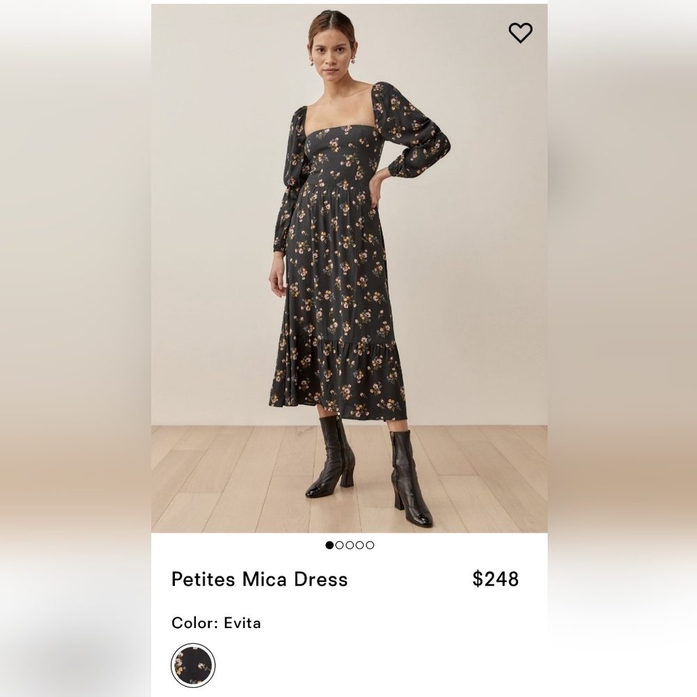Reformation Mica Dress 4p (Petite)